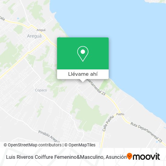 Mapa de Luis Riveros Coiffure Femenino&Masculino