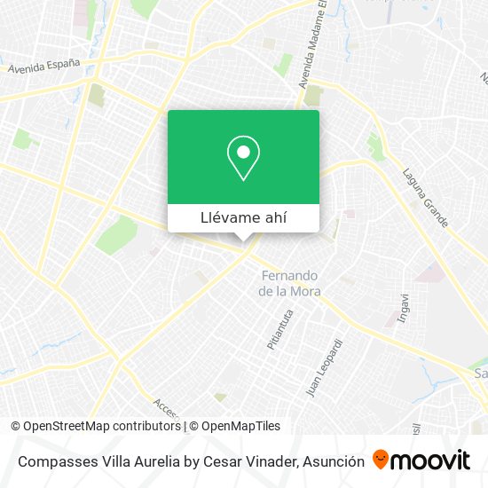 Mapa de Compasses Villa Aurelia by Cesar Vinader