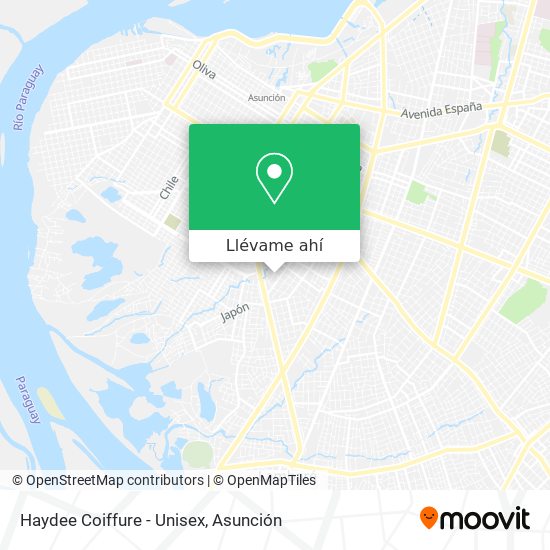 Mapa de Haydee Coiffure - Unisex