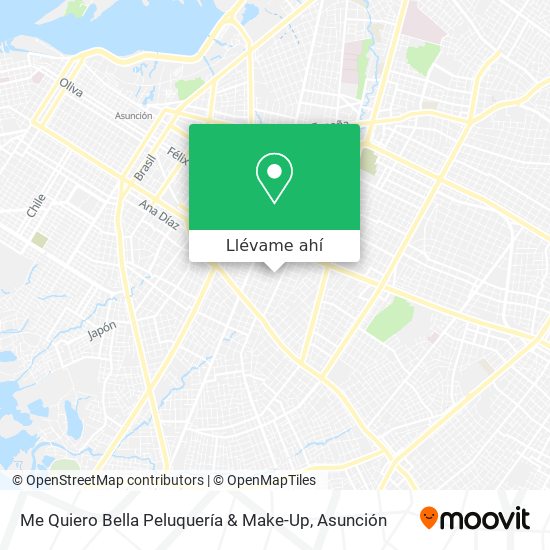 Mapa de Me Quiero Bella Peluquería & Make-Up