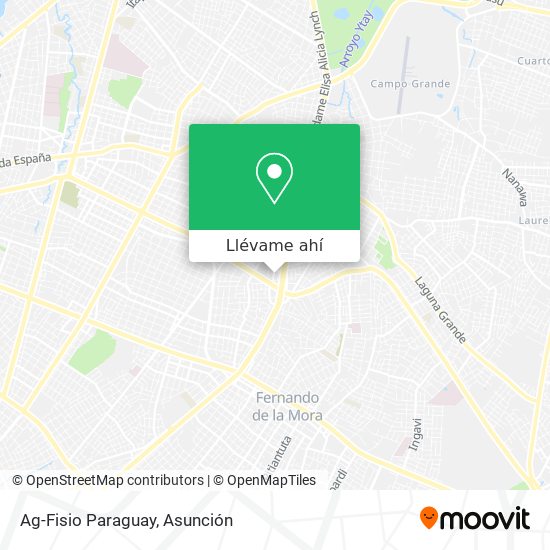 Mapa de Ag-Fisio Paraguay