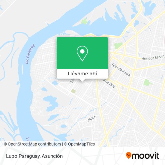 Mapa de Lupo Paraguay