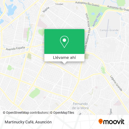 Mapa de Martinucky Café