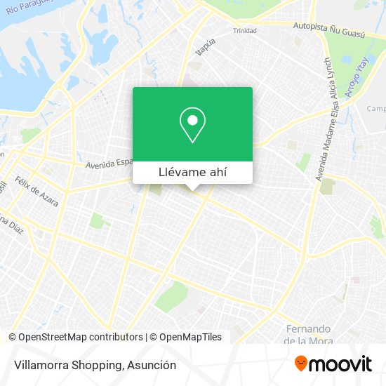 Mapa de Villamorra Shopping
