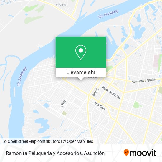 Mapa de Ramonita Peluqueria y Accesorios