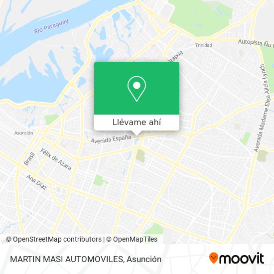 Mapa de MARTIN MASI AUTOMOVILES