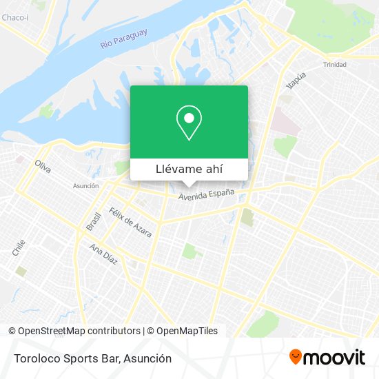 Mapa de Toroloco Sports Bar