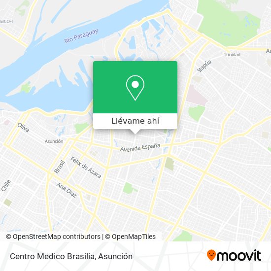 Mapa de Centro Medico Brasilia