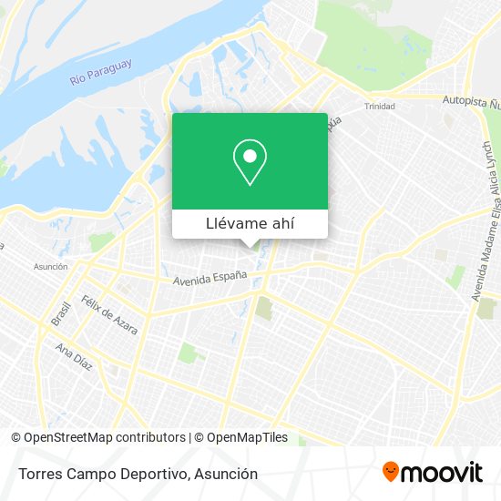Mapa de Torres Campo Deportivo