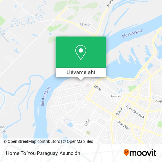Mapa de Home To You Paraguay