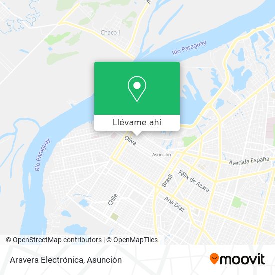 Mapa de Aravera Electrónica