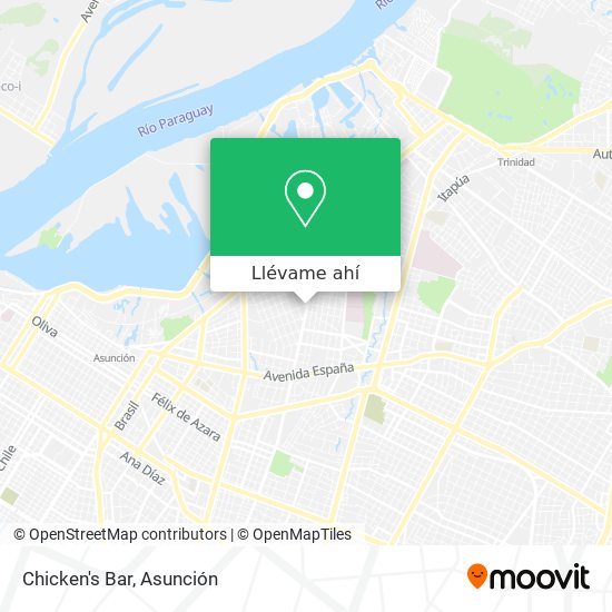 Mapa de Chicken's Bar