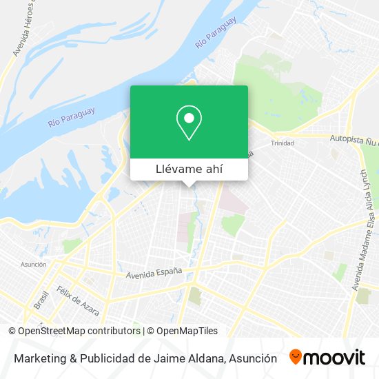 Mapa de Marketing & Publicidad de Jaime Aldana