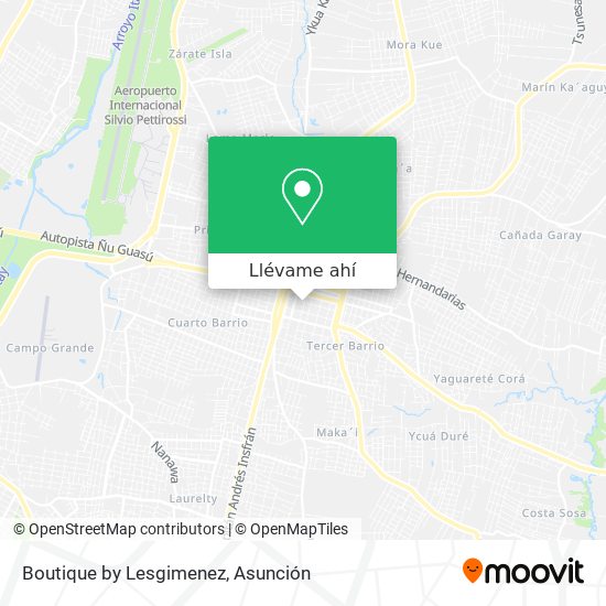 Mapa de Boutique by Lesgimenez