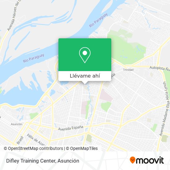 Mapa de Difley Training Center