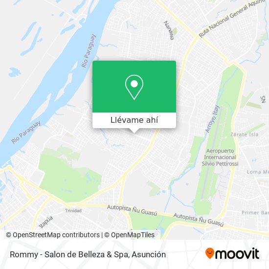 Mapa de Rommy - Salon de Belleza & Spa