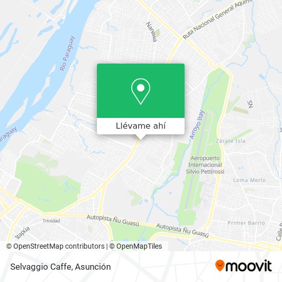 Mapa de Selvaggio Caffe