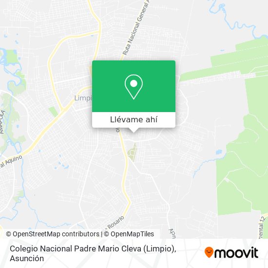 Mapa de Colegio Nacional Padre Mario Cleva (Limpio)