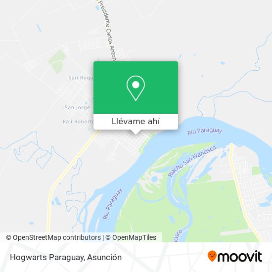 Mapa de Hogwarts Paraguay