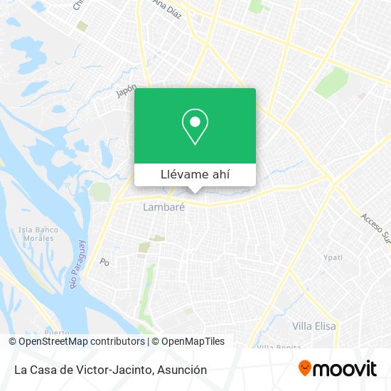 Mapa de La Casa de Victor-Jacinto