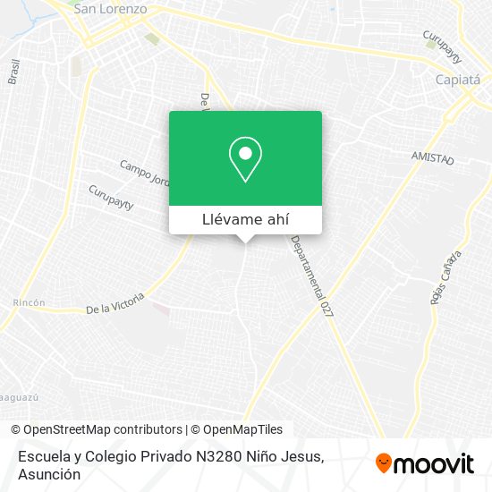 Mapa de Escuela y Colegio Privado N3280 Niño Jesus