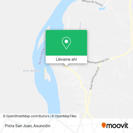 Mapa de Pista San Juan