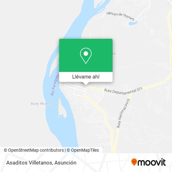 Mapa de Asaditos Villetanos