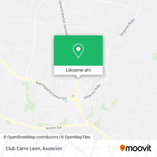 Mapa de Club Cerro León
