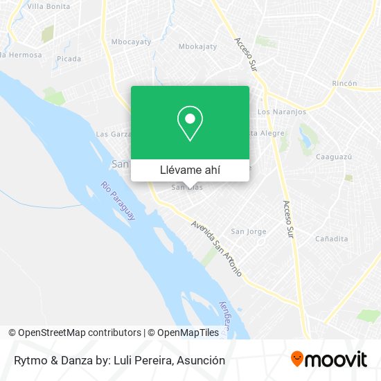 Mapa de Rytmo & Danza by: Luli Pereira