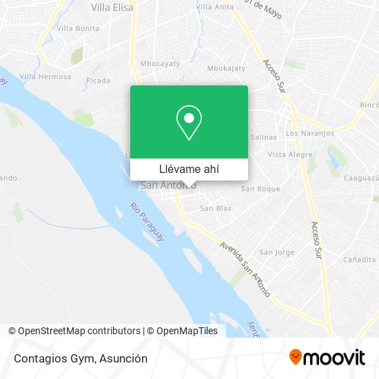 Mapa de Contagios Gym