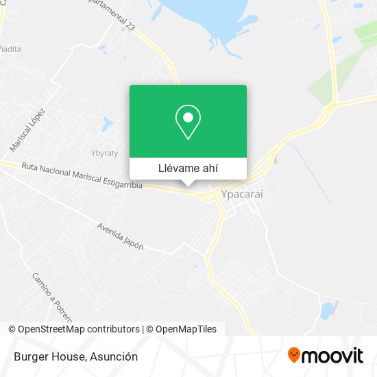 Mapa de Burger House