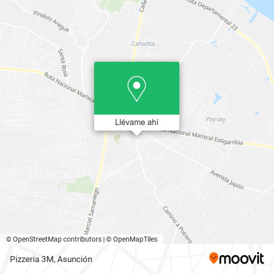 Mapa de Pizzeria 3M