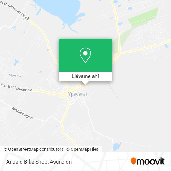 Mapa de Angelo Bike Shop