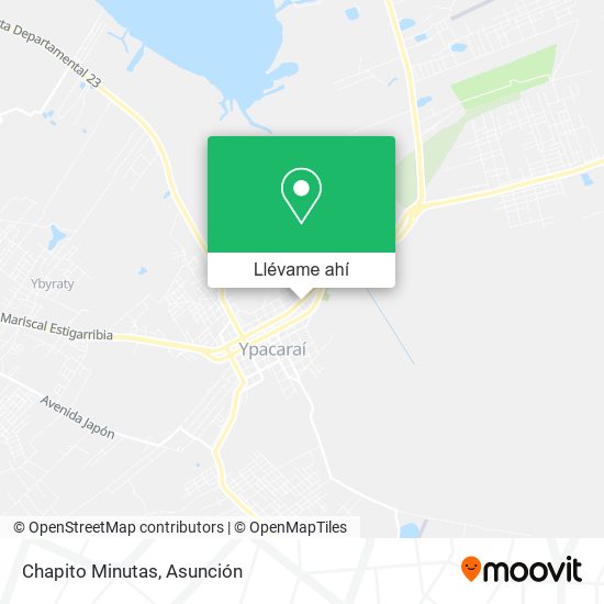 Mapa de Chapito Minutas