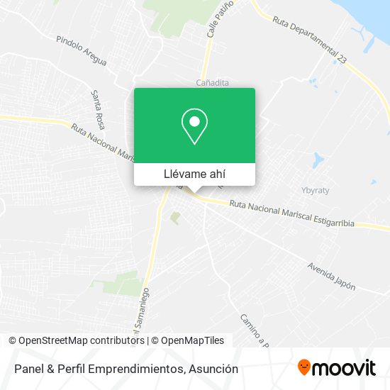 Mapa de Panel & Perfil Emprendimientos