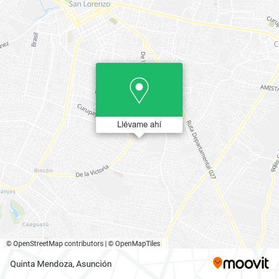 Mapa de Quinta Mendoza