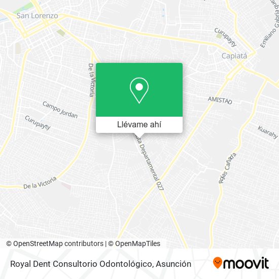 Mapa de Royal Dent Consultorio Odontológico