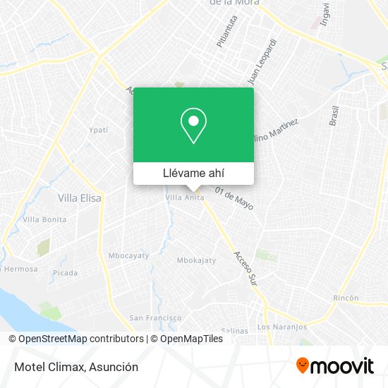 Mapa de Motel Climax
