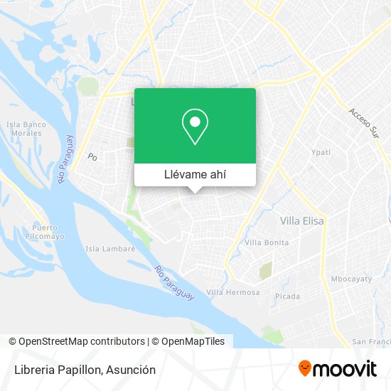 Mapa de Libreria Papillon
