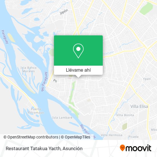 Mapa de Restaurant Tatakua Yacth