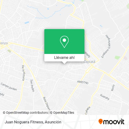 Mapa de Juan Noguera Fitness