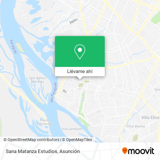 Mapa de Sana Matanza Estudios
