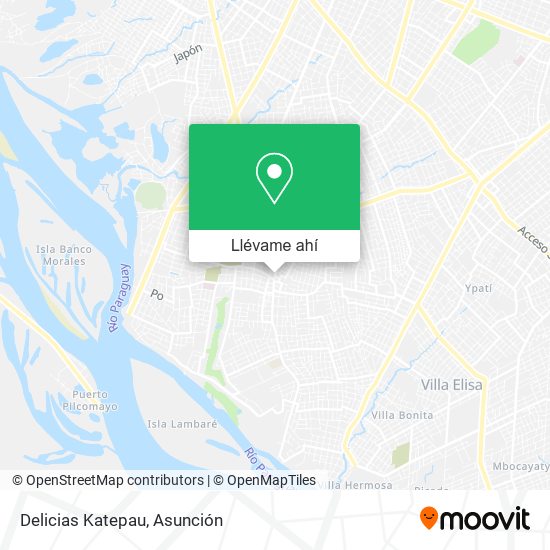 Mapa de Delicias Katepau