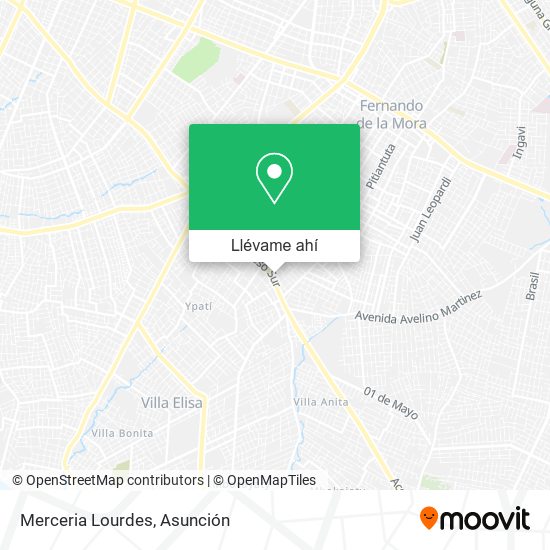 Mapa de Merceria Lourdes