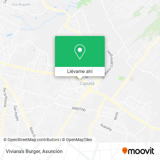 Mapa de Viviana's Burger