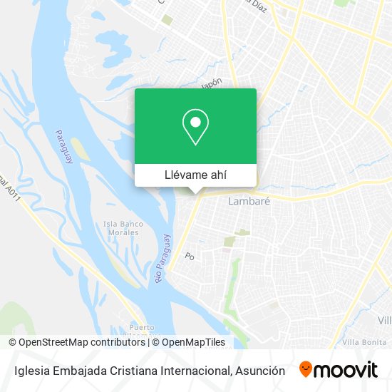 Mapa de Iglesia Embajada Cristiana Internacional