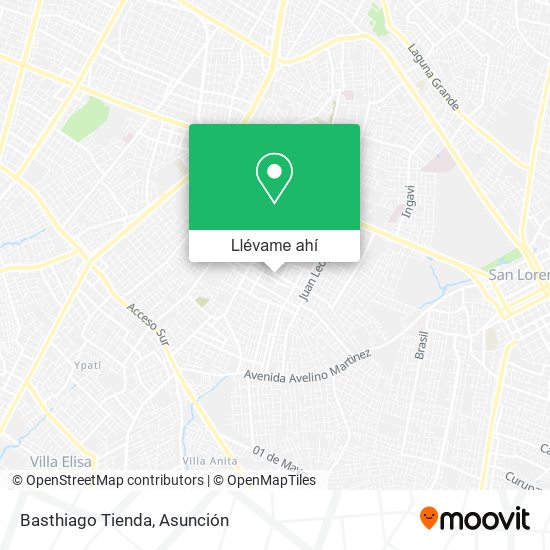 Mapa de Basthiago Tienda