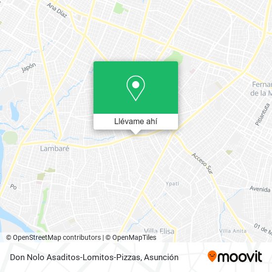 Mapa de Don Nolo Asaditos-Lomitos-Pizzas