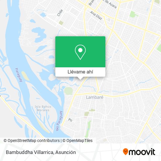 Mapa de Bambuddha Villarrica