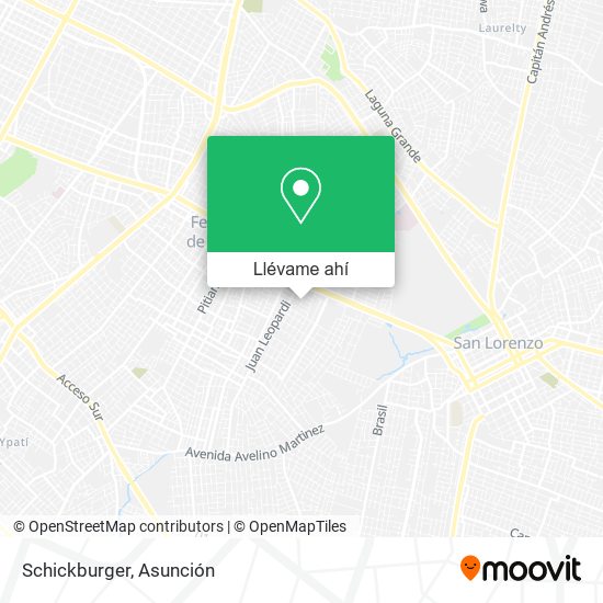 Mapa de Schickburger